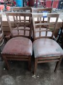 4 cafe chairs