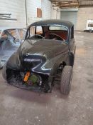 Morris Minor, Saloon, Split Screen, Registration 971UXC, Date of Registration 03 November 1954,