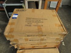 North Dakota CT-1730-SB silver/beech bookstand