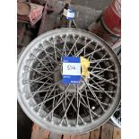 4 wheel rims with codes 14in MGBP 452e