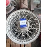 4 wheel rims with codes 14in MGB WWP 450e