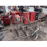 3 mobile spraybooth stands