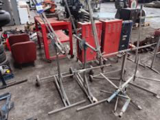 3 mobile spraybooth stands