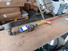 Standpipe with water meter, qty of various fixings to crates & toolbox