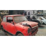 Mini Austin Morris Registration JUB 14V, Year 1979, No vehicle documents