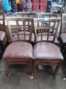4 cafe chairs