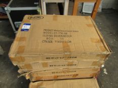 North Dakota CT-1730-SB silver/beech bookstand