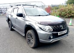Mitsubishi L200 Double Cab DI-D 181 Challenger Pick-up, Registration WN69 UJY, Mileage 49,173, MOT