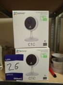 2 E2V12 CIC 720P HD indoor wifi cameras