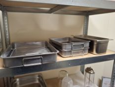 Quantity assorted gastronorm trays