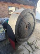 Heavy duty new rubber belting ripstop (used to protect tarmac under digger caterpillar tracks), App