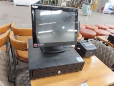 A Poslab WP68 Pos System, with Toshiba Printer