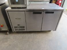 A Williams S/Steel Chilled Cabinate on Caste Wheels.