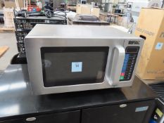 A Buffalo 240V Microwave