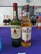 2x Bottles of Whiskey