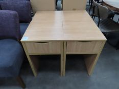 4x Bedside Cabinate's