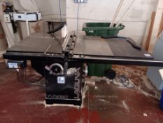 Laguna Fusion III table saw, blade diameter 250mm, max cutting depth 79mm, 2800 watts, 230v, Year