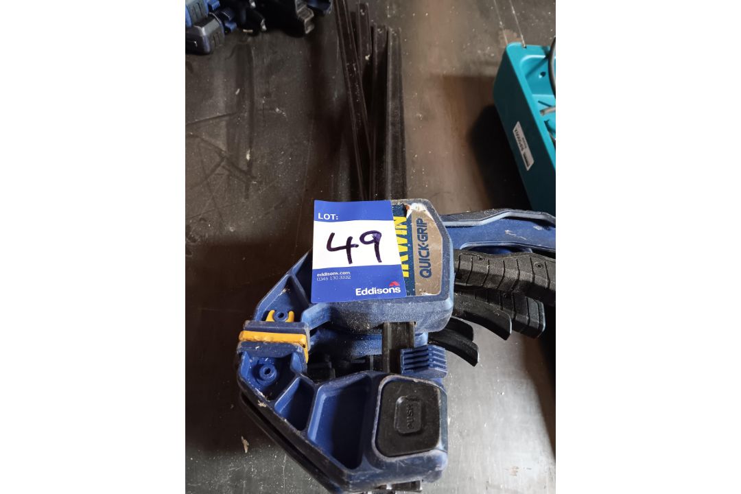 4 x Irwin quickgrips 480mm max capacity - Image 1 of 3