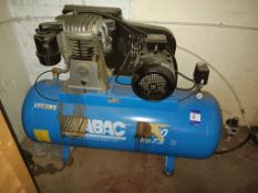 ABAC Pro B6000 270 FT7.5 UK receiver mounted compressor, 11 bar max, 5.5kw, Year 2021