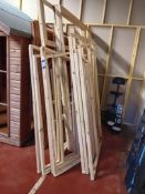 Quantity of timber frame and shed components