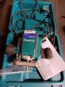 Makita RP0900 router with hard case 240v year 9/2023