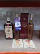 4x Blended Scotch Whiskies