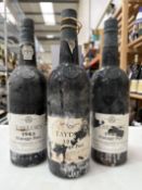3 x Bottles 1983 Taylor's Vintage Port