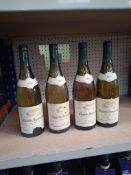 4 Bottles of Domaine Herve AZO Vau De Vey 750ml Chablis Premier Cru (1995)