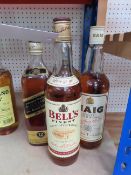 4x Bottles of Blended Scotch Whiskies