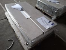 11 Boxes of Revenois Porcelain Italy Grey Matt; Coverage: 16.56 SQM; Measurements: 1200mm x 600mm
