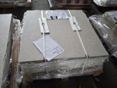 11 Boxes of Nadis arco Light Spanish Greige Matt; Coverage: 17.82 SQM; Measurements; 900mm x 900mm x