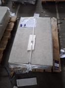 7 Boxes of COEM Highland Sand Italy Porcelain Greige Matt; Coverage 11.34 SQM; Measurements; 600mm x