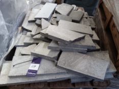 Qty marble cobble pieces to pallet - Lift out fee