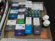 Quantity of assorted CBD oils & creams as lotted to include 2 x Hempwell CBD oil 500mg (rrp. £19.99)