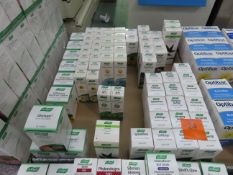 67 x Boxes of assorted A.Vogel products as lotted to include Tormentil drops, Neem skin cream,
