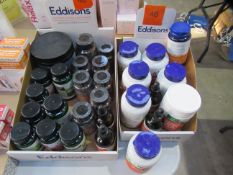 Assortment of tablets & capsules as lotted to 2 x boxes to include Swanson Berberine, Beta-