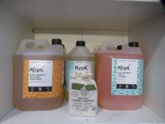 Contents to shelving unit to include various cleaning fluids as lotted – (Viewing strongly