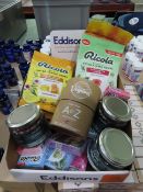 Assortment of gummies & cough drops to box – (Viewing strongly recommended to ascertain quantities