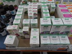 43 x Boxes of Assorted tablets, capsules, & drops as lotted to include Menoforce Sage tablets,