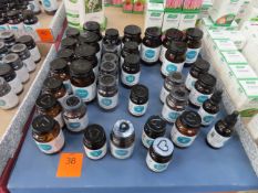 36 x Assorted Viridian capsules & drops as lotted to include Liquid B12, Co-enzyme B Complex