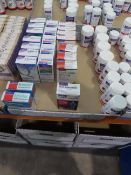 Assortment of Lamberts food supplement tablets & capsules as lotted to include Cranberry capsules,