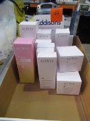 Assortment of Alteya products as lotted to box to include Radiance Body Oil, Ageless Eye Cream,