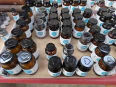 33 x Assorted Viridian capsules & drops as lotted to include L-Lysine, Vitamin D3, Vitamin E,