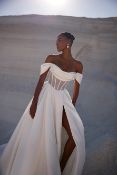 Eva Lendel Spirit Wedding Dress, Size 44 / UK 16, Colour Ivory, Advised RRP £2,299 (Ex-Display,