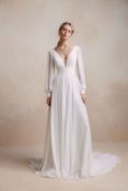 Elly Mika Wedding Dress, Size 46 / UK 18, Colour Ivory, Advised RRP £1,117 (Ex-Display, Viewing
