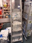 1 x Tecnoscala Quadra 5 tread platform ladder