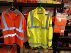 Quantity of Portwest and Proforce hi-viz clothing