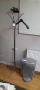 Fellowes paper shredder, whiteboard & coat stand (located first floor, access via spiral staircase)