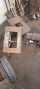 2x 400kg 2 wheel trolleys and 1x small 2 wheel trolley