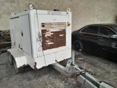 Jetchem towable diesel driven ultra high-pressure Jetting unit, 71Litres per minute, 1110 bar,